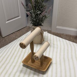 Wooden Jewelry Display Stand